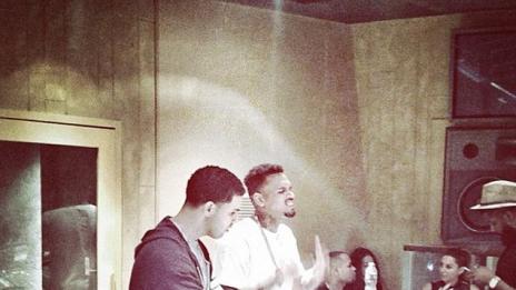 Дрейк и Крис Браун заровиха томахавката