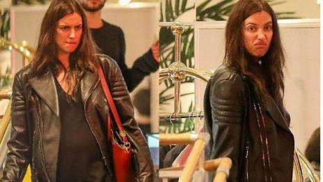 Ирина Шейк се мръщи на папараци в Лос Анджелис