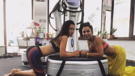 Джена бори целулита с пауър плейт