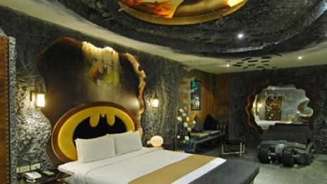 Хотелът на Батман и Жената котка се намира в Тайван