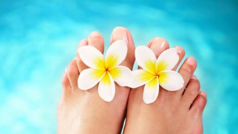 Домашна терапия за стъпала на богиня