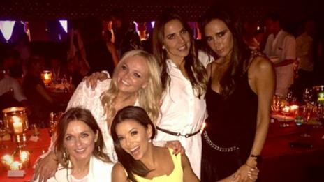 Ева Лонгория е най-новият член на „Спайс гърлс“?