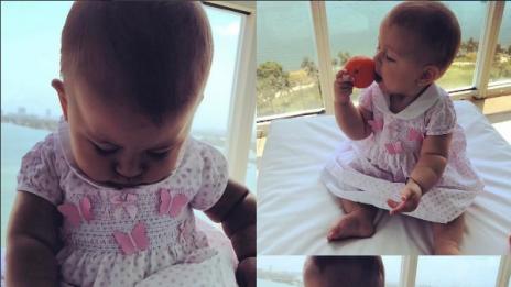 Мика Стоичкова отпразнува седми месец на Миа