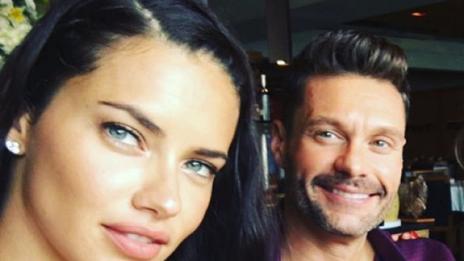 Адриана Лима в секси роман с Райън Сикрест