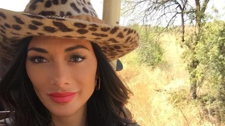 Никол Шерцингер с болни сливици в Южна Африка