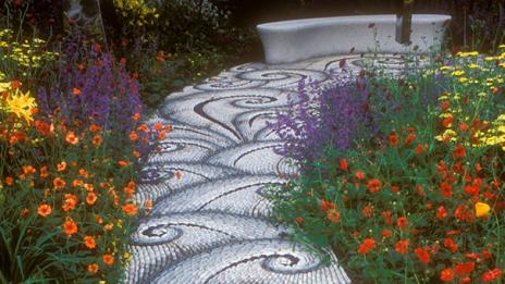 Най-красивите мозайки за двора