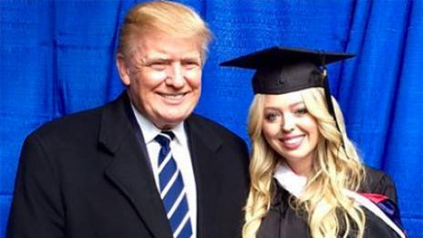 Тръмп поздрави дъщеря си Тифани за дипломирането ѝ