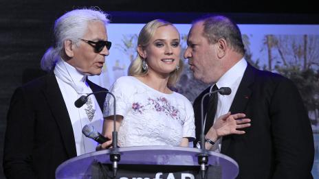 Даян Крюгер се съветва с Карл Лагерфелд за новия си филм