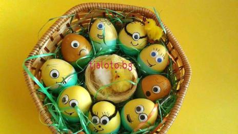 Как да си украсите яйцата като миньони?