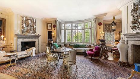 В ослепителния лондонски дом на Майкъл Блумбърг