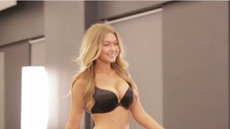 Джиджи Хадид омагьоса Victoria's Secret (Видео)