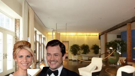 На гости у Клеър Дейнс и Хю Данси