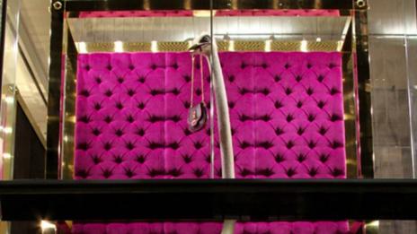 Щраус продава дамски аксесоари