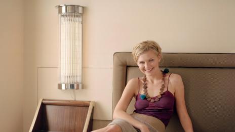 На гости у Кирстен Дънст