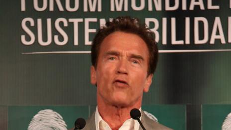 Арни си поръча бронзова статуя с неговия лик