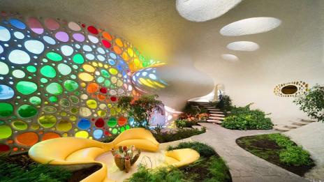 Къща охлюв изникна в близост до Мексико Сити