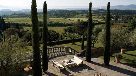 Вилата на Стинг в Тоскана