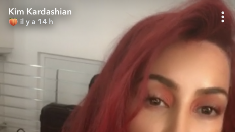 Цвят на череша: Ким Кардашян и новата й визия