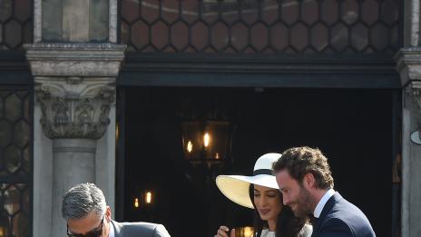 Сватбеният уикенд на Клуни приключи