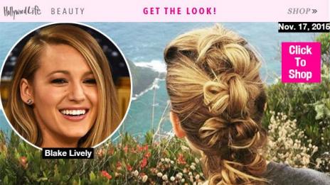 Блейк Лайвли показва зашеметяваща плитка