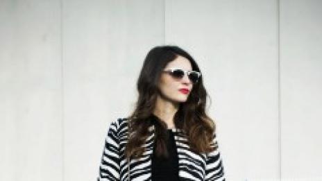 Зебрата ще ви накара да преосмислите леопарда в модата