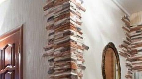 Каменната облицовка прави чудеса в дома