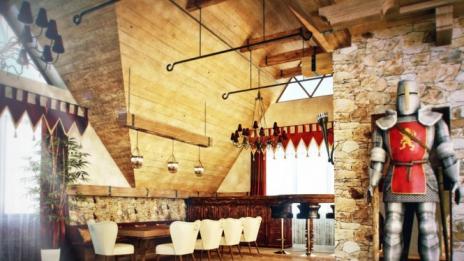 Интериори като замъци