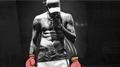 Майк Тайсън тренира Крис Браун за мач на честта