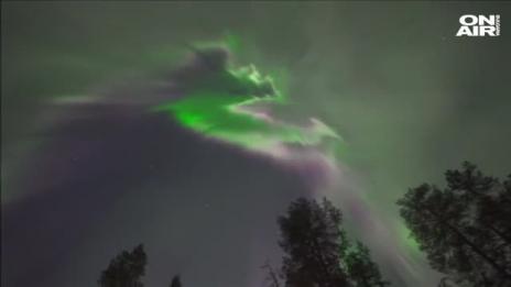 Феномен над Финландия: Танц на светлината (ВИДЕО)