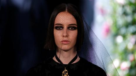 Опушеният грим: Модерната версия на Dior