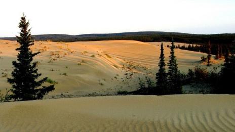 Невероятните пясъчни дюни в Аляска