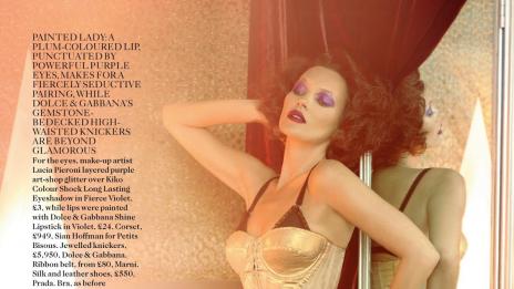 Кейт Мос стана кабаретна танцьорка