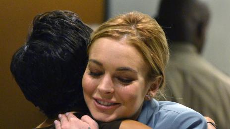 Линдзи Лоън спретна парти за свободата си