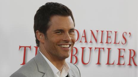 Джеймс Марсдън придружавал Калиста Флокхарт на първата ѝ среща с Харисън Форд