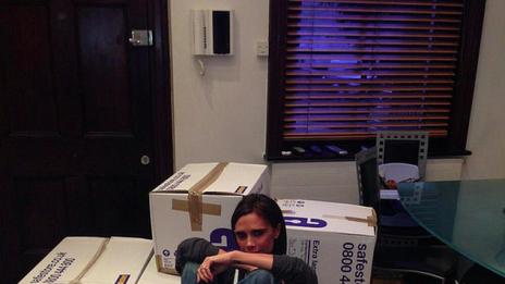 Виктория Бекъм доказва, че има чувство за хумор