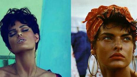 Линда Еванджелиста и Изабели Фонтана - истински близначки