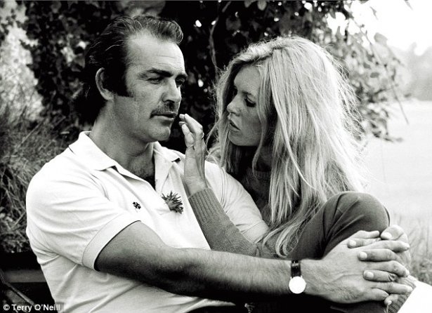 Бриджит Бардо и Шон Конъри, Снимка: Terry O'Neill