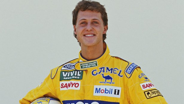 Шумахер през 1992 г.; Снимка: Getty Images