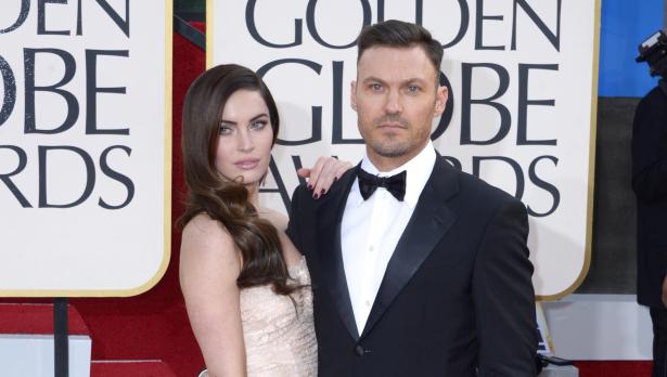 Меган Фокс с бившия си съпруг Браян Остин.Снимка: БГНЕС