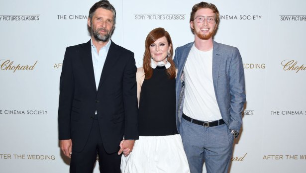 Актрисата с мъжа си и сина си през 2019 г.;Снимка: Getty Images