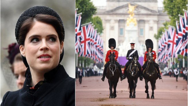 Принцеса Юджийн заведе сина си на първия му парад