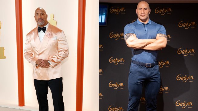 Дуейн Джонсън ядосан на парижани заради восъчната му фигура