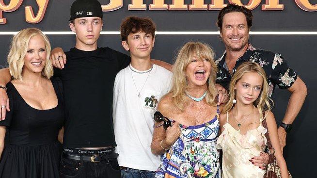 Силни гени – внучката на Голди Хоун е нейна умалена версия