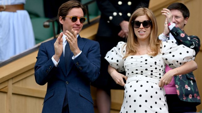 Мода за бременни: Принцеса Беатрис на турнира „Уимбълдън“