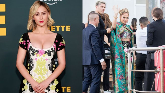 Снимка за историята: Мария Бакалова до Джей Ло