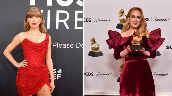 Адел и Тейлър Суифт – фаворити за шоуто на Супербоул 2026