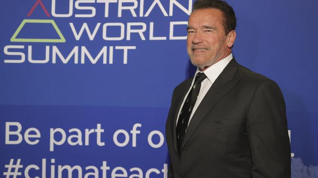 Синът на Арнолд тръгна по стъпките му