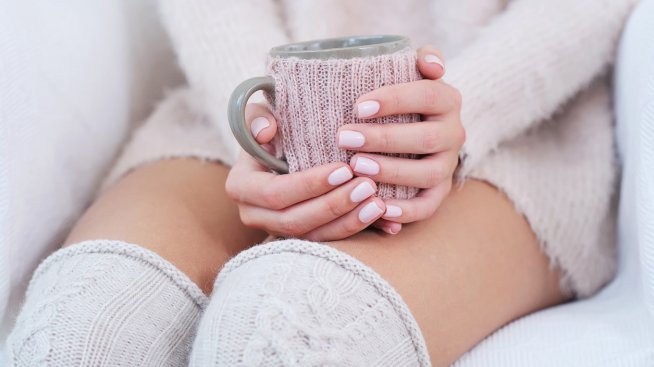 Розов кварц по ноктите - идея за есенен маникюр