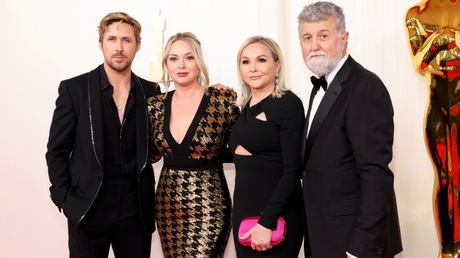 Райън Гослинг доведе цялото си семейство на Оскарите