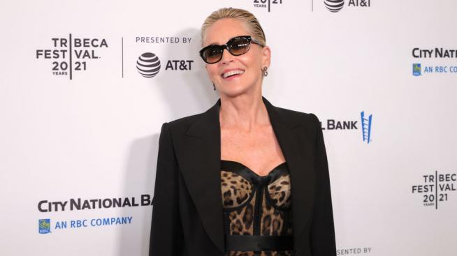 Шарън Стоун ни пожелава „Весело лято“ със слънчев бански